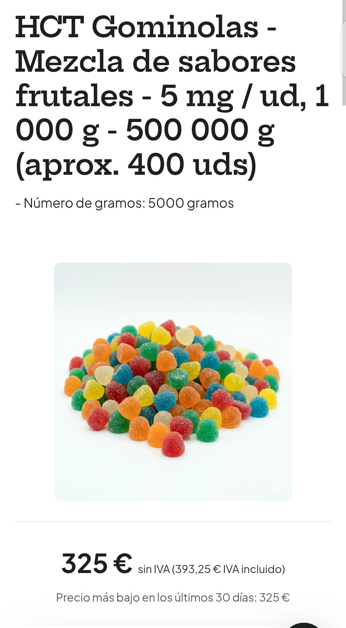 HCT Gominolas frutales